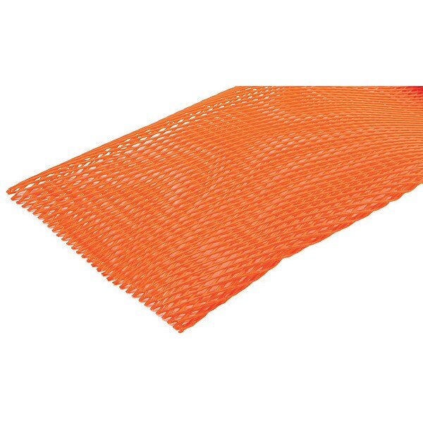 Sleeve Web Netting, Orange, Low Density Polyethylene 350 PK