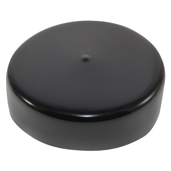Vinyl Cap, Black, Vinyl 125 PK