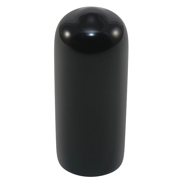 Vinyl Cap, Black, Vinyl 800 PK