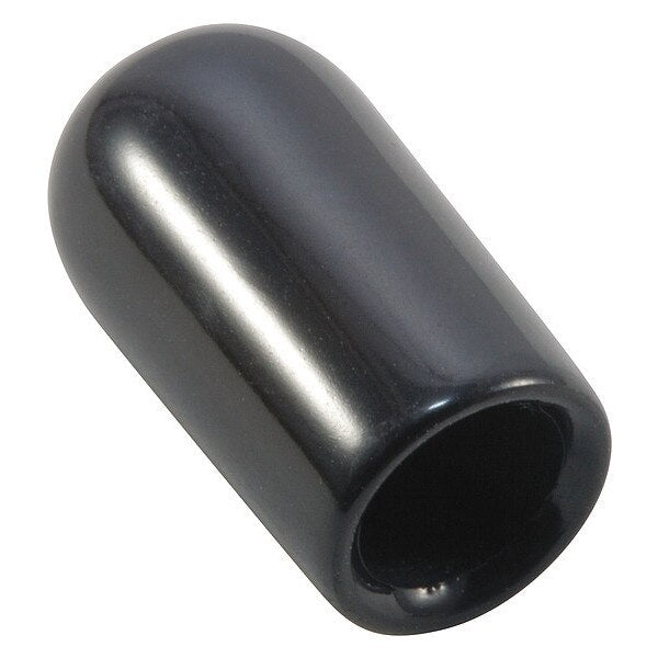 Vinyl Cap, Black, Vinyl 5000 PK