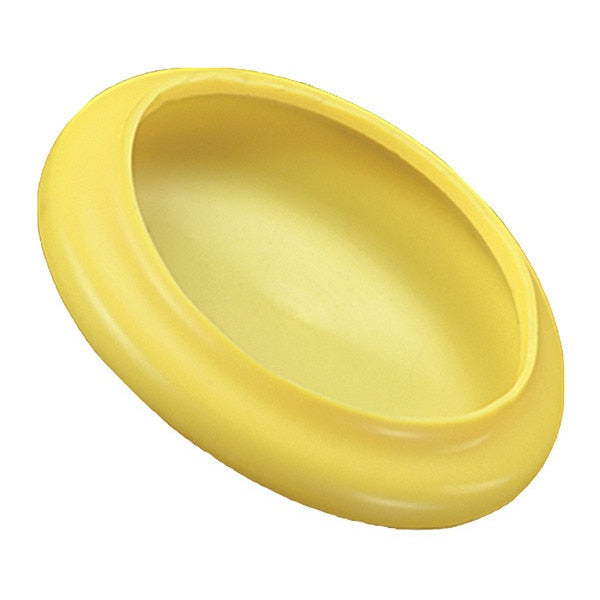 Vinyl Flange Cover, Yellow, Vinyl 1500 PK