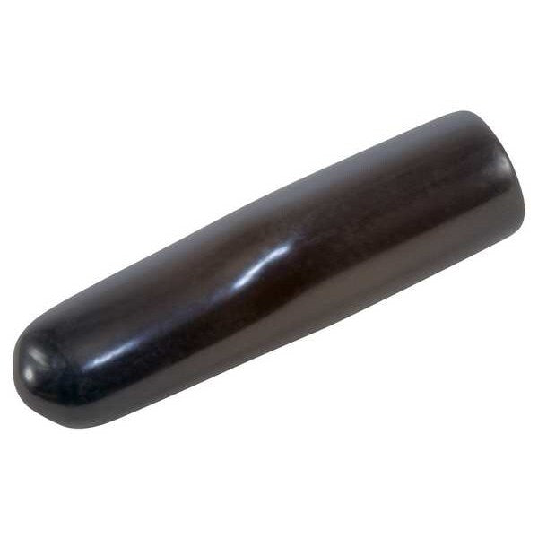 Vinyl Flat Pull-Tab Cap, Black, Red, Vinyl 1000 PK