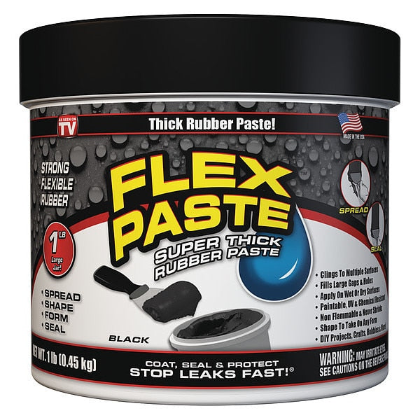 Flex Paste 1 lb. Jar Black