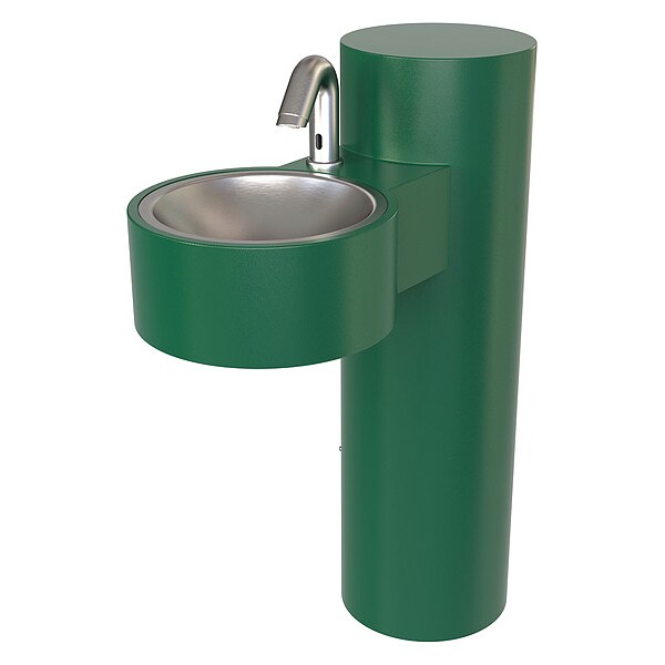 Pedestal Outdoor Hand Sink, 40 in H