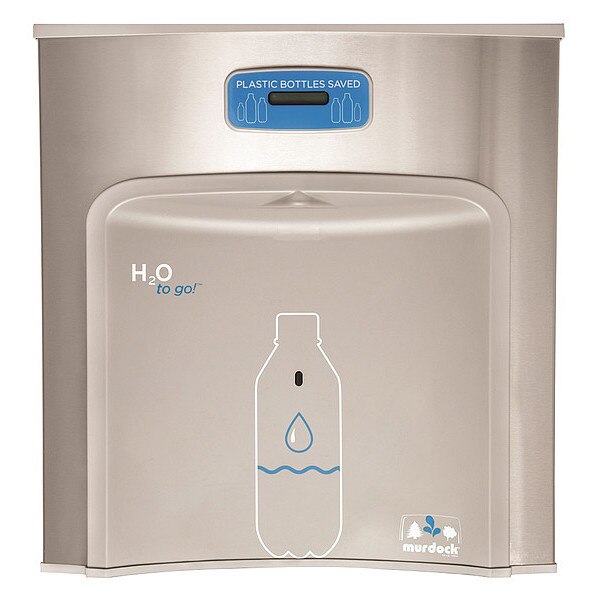 Bottle Filler, W 18.2 in, D 3.1 in