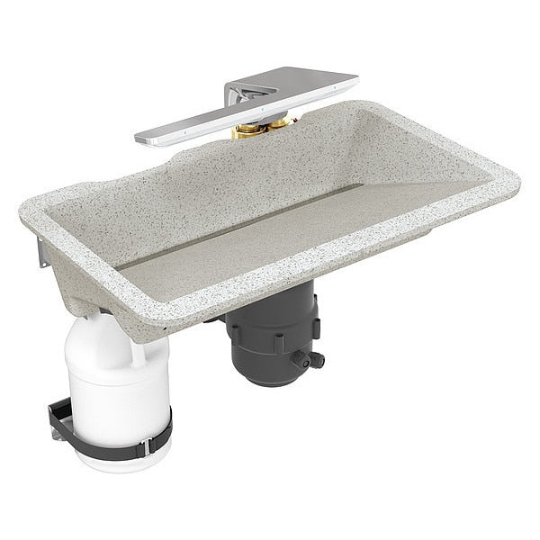Undermount Kit, 0.5 gpm, 21-5/8