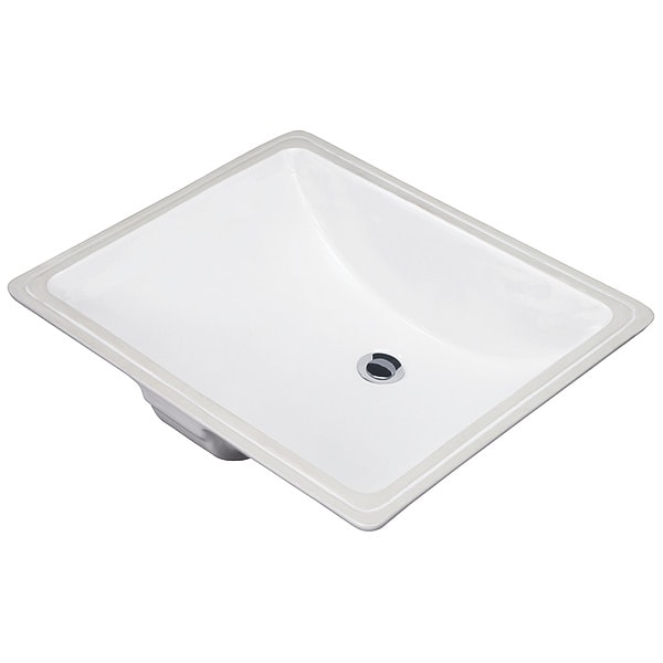 Bathroom Sink, 6-3/4 in Bowl Depth