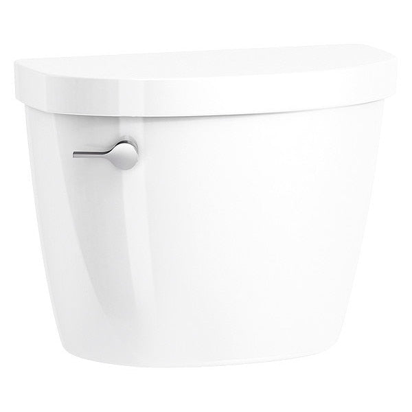 Toilet Tank, 1.28 gpf, Single Flush Gravity, White
