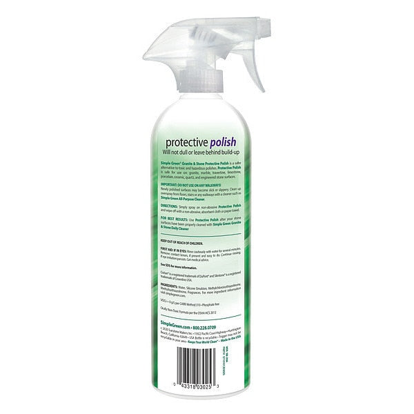 Granite and Stone Polish, Trigger Spray Bottle, 24 oz, Ready to Use