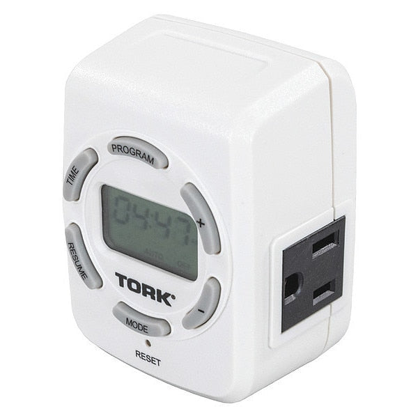 Plug In Timer, Digital, 15 A