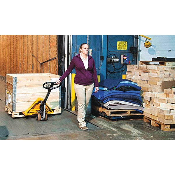 Pallet Jack, 36 in Fork Length, Fixed Fork