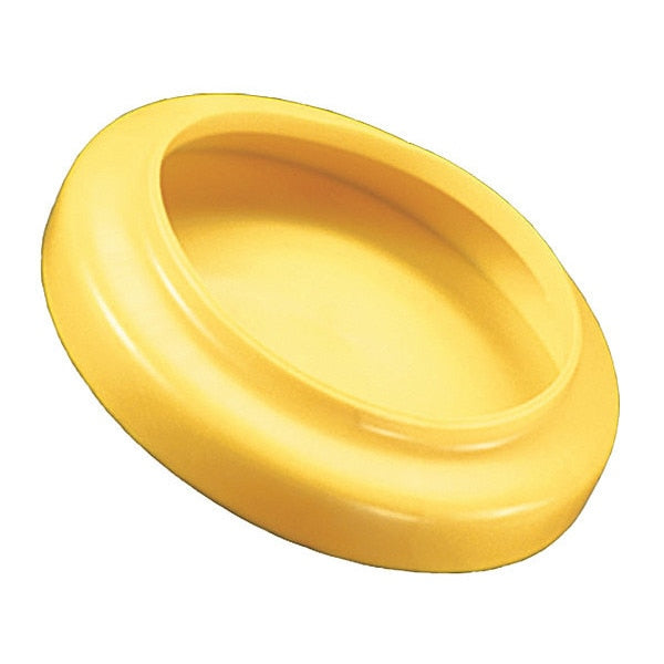 Vinyl Flange Cover, Yellow, Vinyl 20 PK