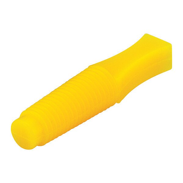 Ultrabake Flangeless Plug, Yellow, Silicone 250 PK