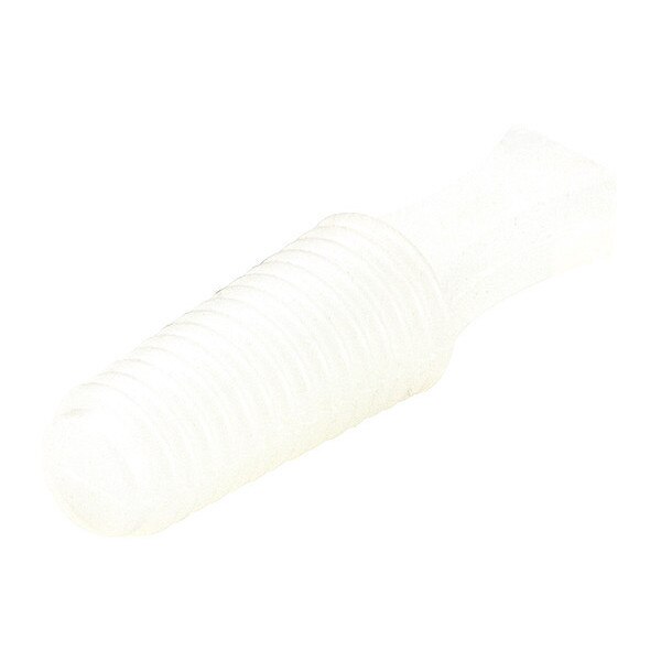 Ultrabake Flangeless Plug, Clear, Silicone 250 PK