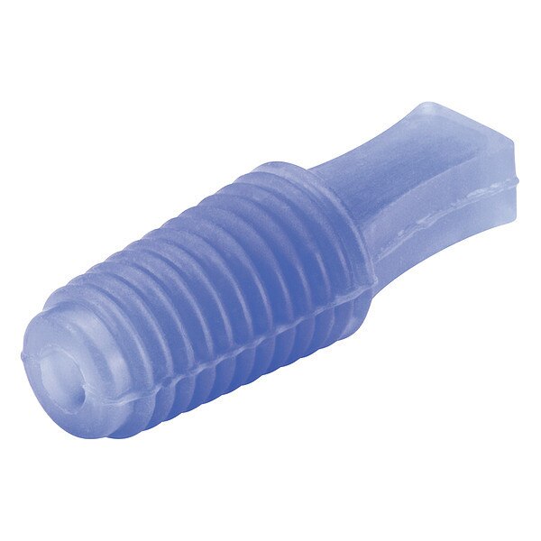 Ultrabake Flangeless Plug, Blue, Silicone 250 PK