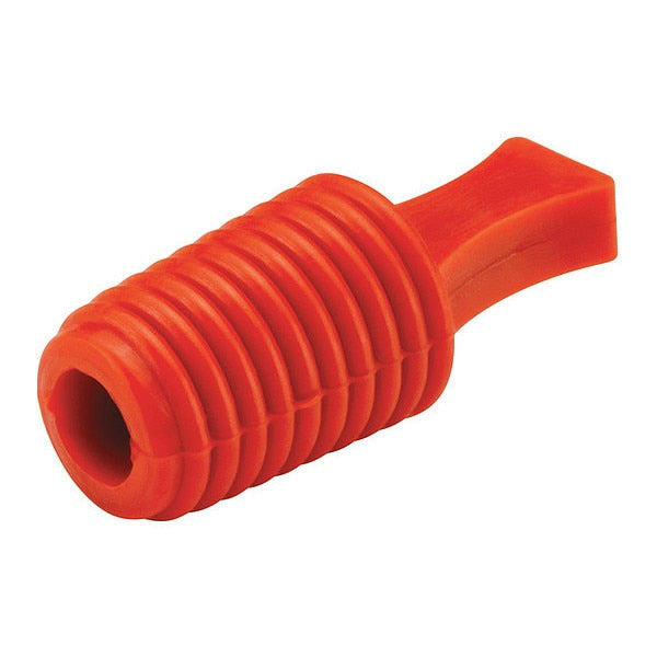 Ultrabake Flangeless Plug, Red, Silicone 250 PK