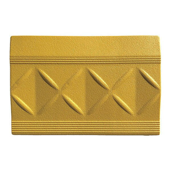 Interlocking Mat Edging Vinyl 6 in 4 in 1 in