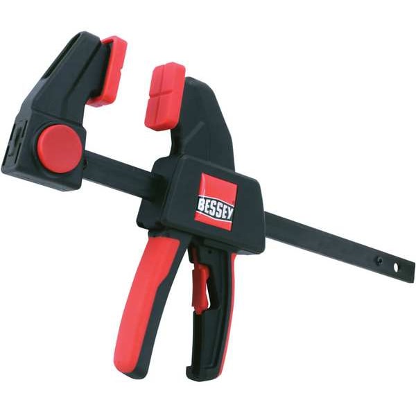 Trigger Clamp Composite Plastic Handle and 2 3/8 in Throat Depth
