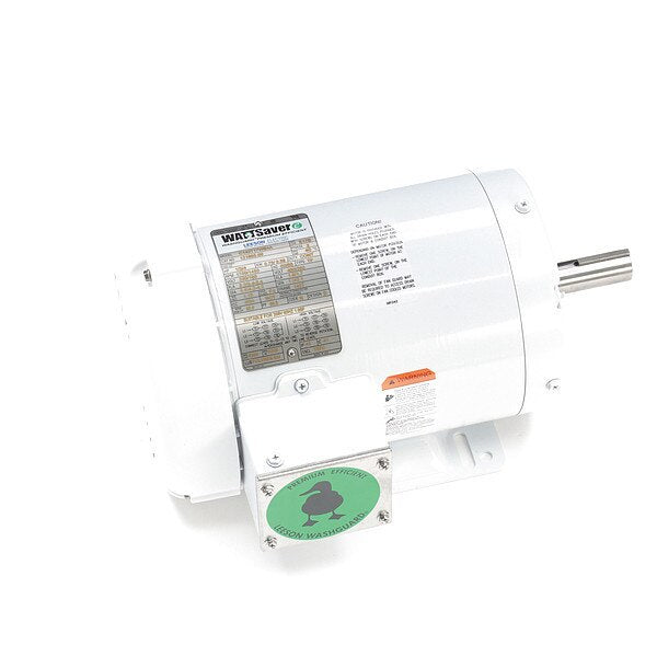 Washdown Motor, 1 HP, 1760,143T, 230/460V