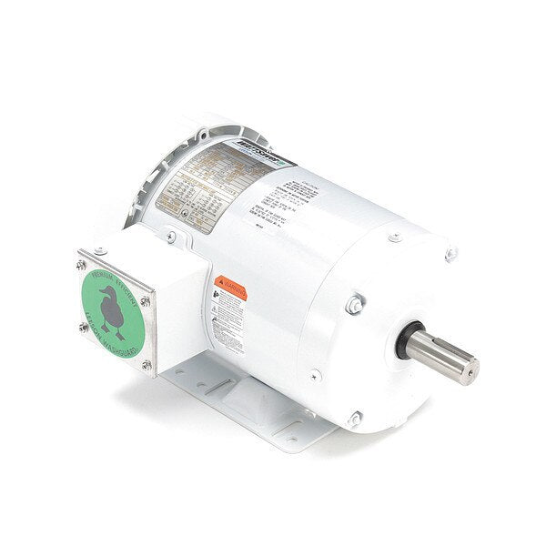 Washdown Motor, 1 HP, 1760,143T, 230/460V