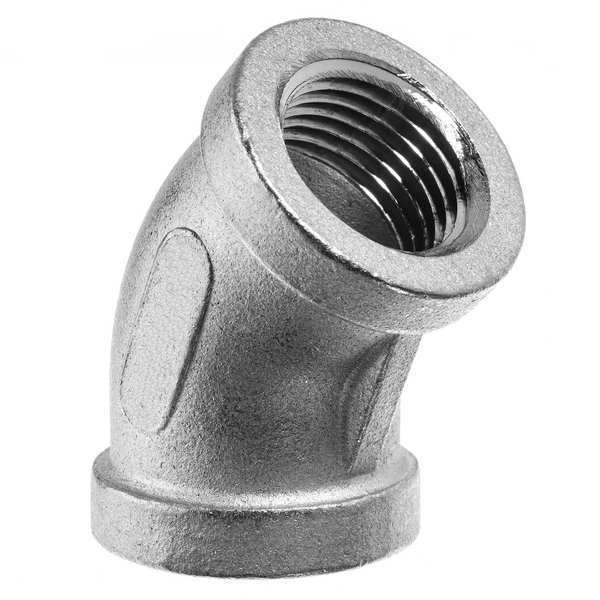 45 Elbow, Aluminum, 1/8
