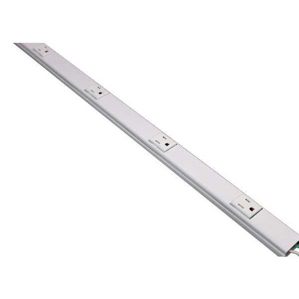 TR Plugmold, 3 ft., White