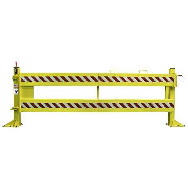 Safety Gate, Manual, Steel, 12 ft Gate W