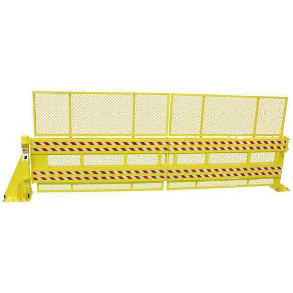 Safety Gate, Manual, Steel, 15 ft Gate W