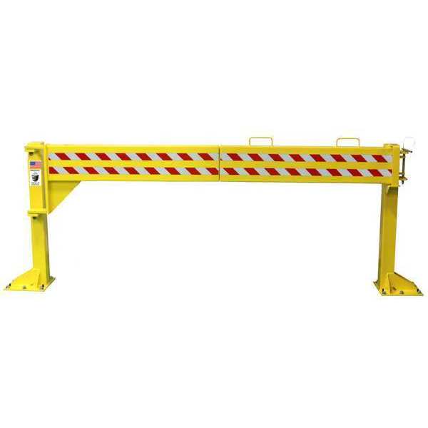 Safety Gate, Manual, Steel, 8 ft Gate W