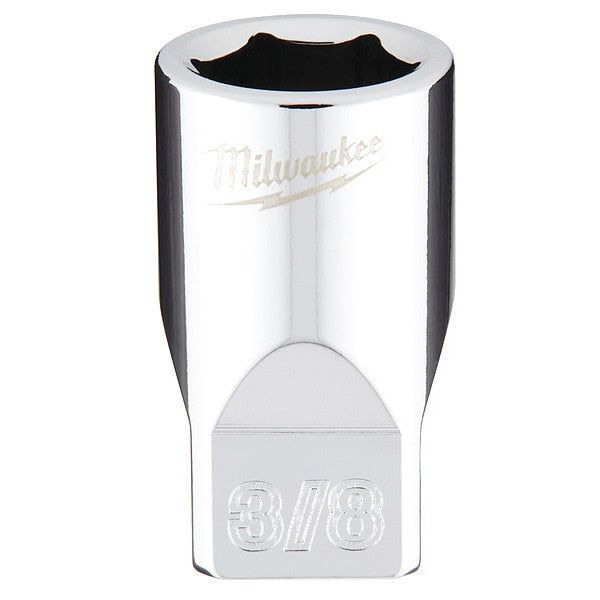 1/4 in. Drive 3/8 in. SAE 6-Point Socket with FOUR FLAT Sides