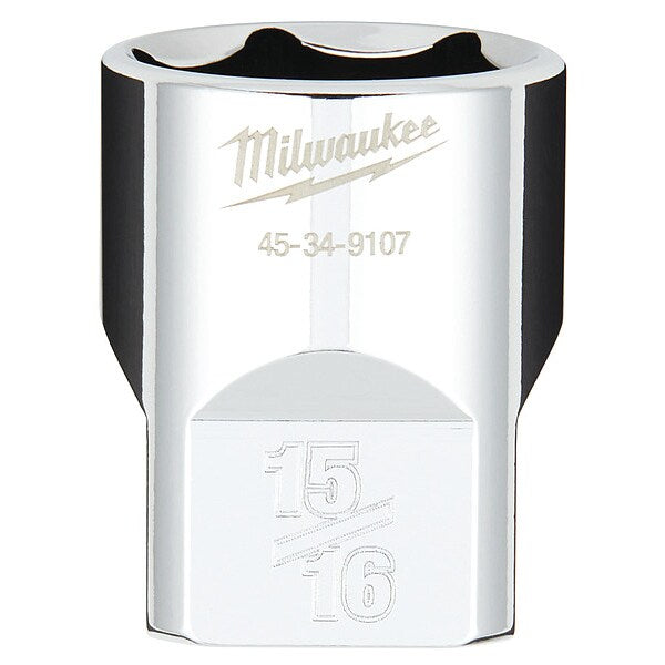 1/2 in. Drive 15/16 in. SAE 6-Point Socket with FOUR FLAT Sides