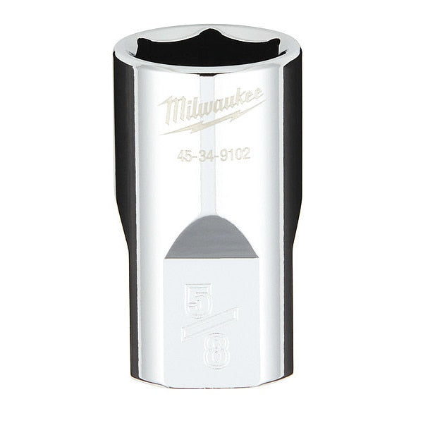 1/2 in. Drive 5/8 in. SAE 6-Point Socket with FOUR FLAT Sides