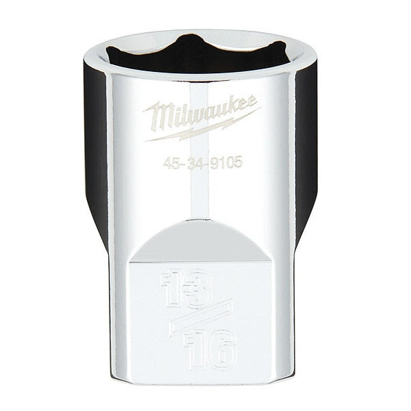 1/2 in. Drive 13/16 in. SAE 6-Point Socket with FOUR FLAT Sides