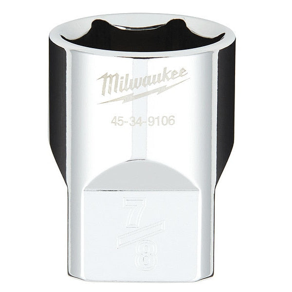 1/2 in. Drive 7/8 in. SAE 6-Point Socket with FOUR FLAT Sides