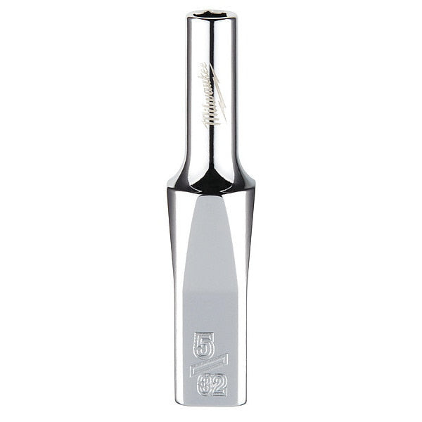 1/4 in. Drive 5/32 in. SAE 6-Point Deep Socket with FOUR FLAT Sides
