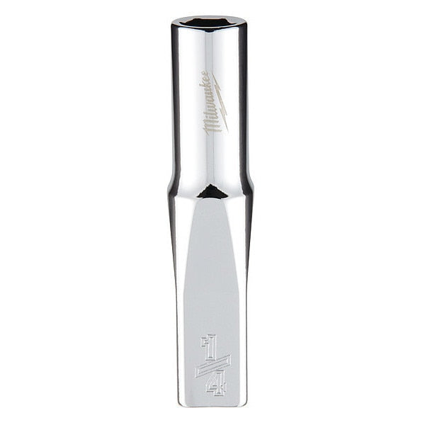 1/4 in. Drive 1/4 in. SAE 6-Point Deep Socket with FOUR FLAT Sides