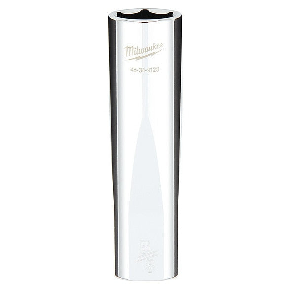 1/2 in. Drive 5/8 in. SAE 6-Point Deep Socket with FOUR FLAT Sides