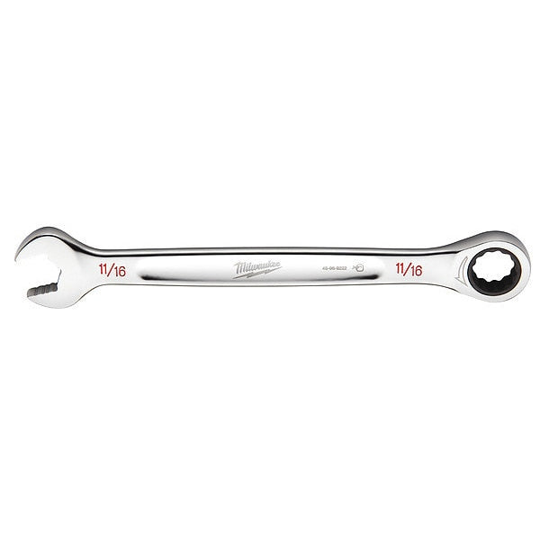 11/16 in. SAE Ratcheting Combination Wrench