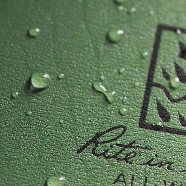 All Weather Notebook, Green Cover Color