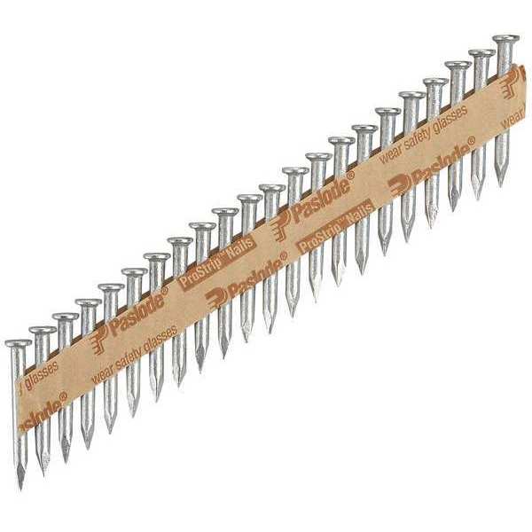 Collated Metal Connector Nail, 1-1/2 in L, Not Applicable, Galvanized, Flat Head, Straight, 500 PK