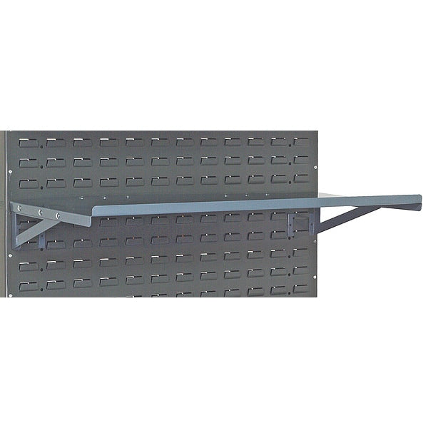 Steel Flat Shelf, 36 in W x 18 in D x Gray