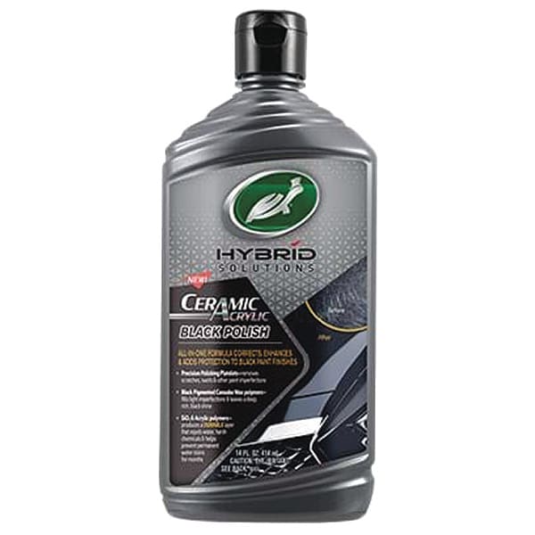 Ceramic Acrylic Black Polish, 14 oz Size