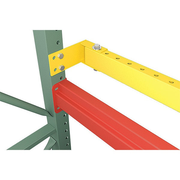 Pallet Rack Stop Beam, Steel