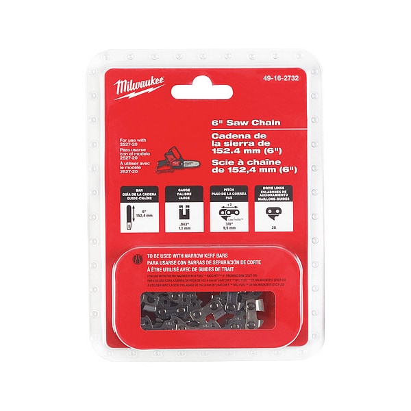 6 in. Replacement Chain for M12 HATCHET Pruning Saw