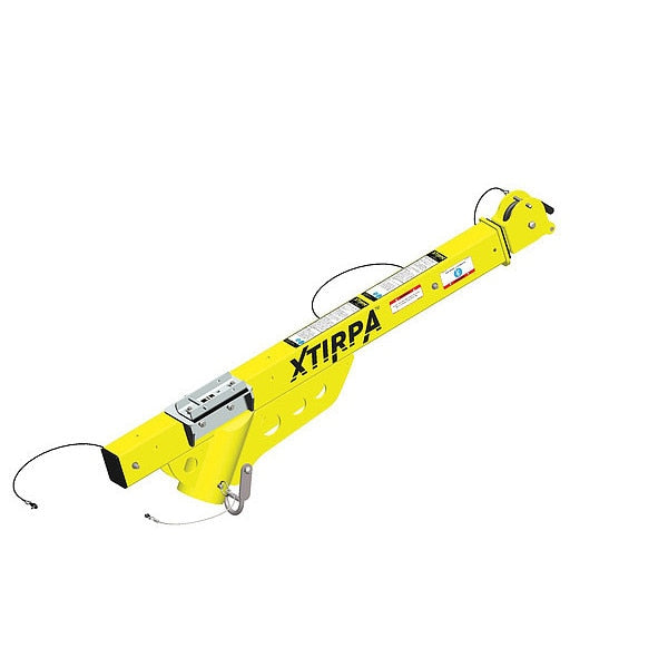 Davit Arm, Yellow, Aluminum
