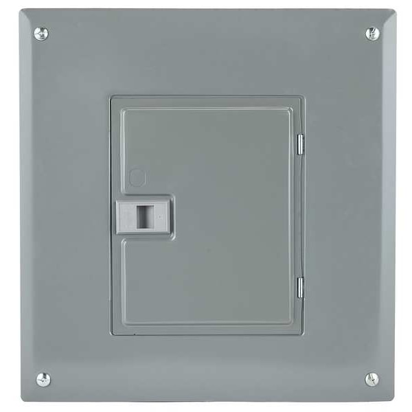 Load Center, 12 Spaces, 125 A Amps, 120/240V AC, QO Circuit Breaker Type