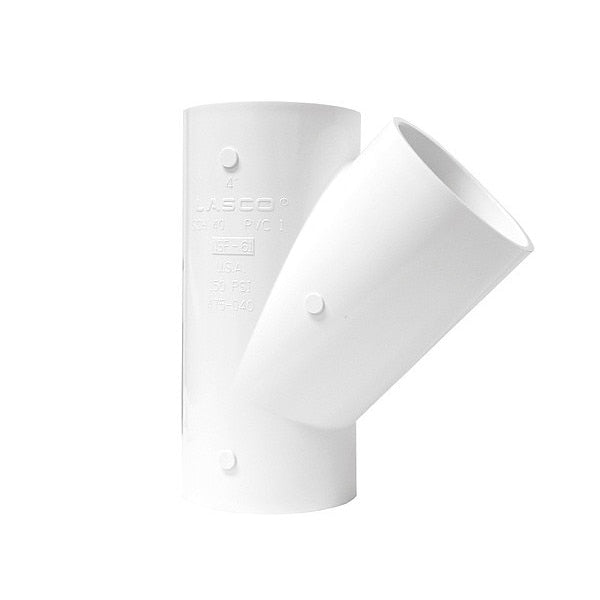 Wye, 2 in Pipe Size, Schedule 40, Socket