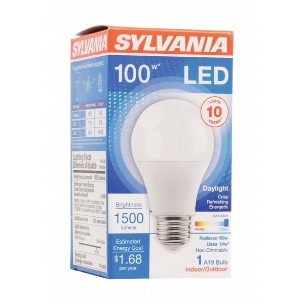 LED, 14 W, A19, Medium Screw (E26)
