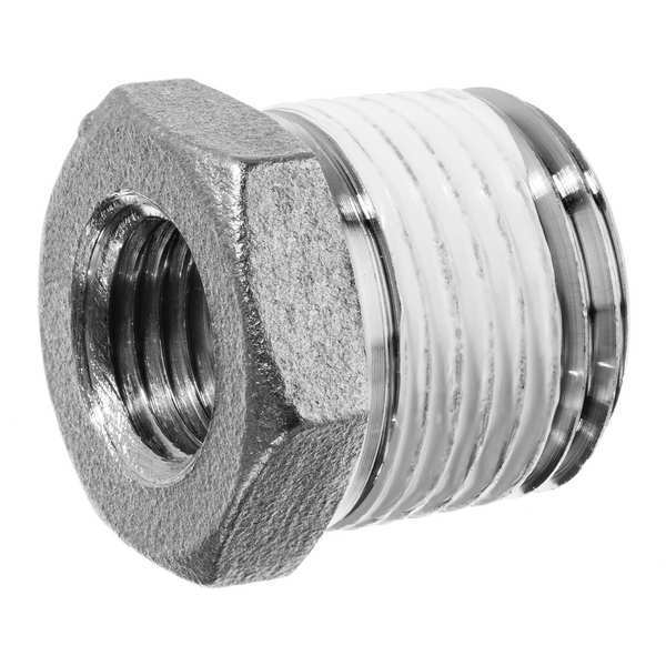 Hex Bushing, 316 SS, 1 x 3/8