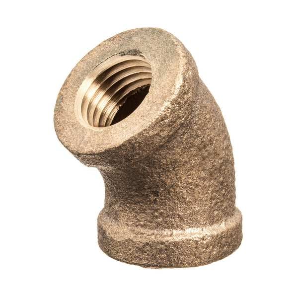 45 Elbow, Brass, 1 in, F BPST, Class 125
